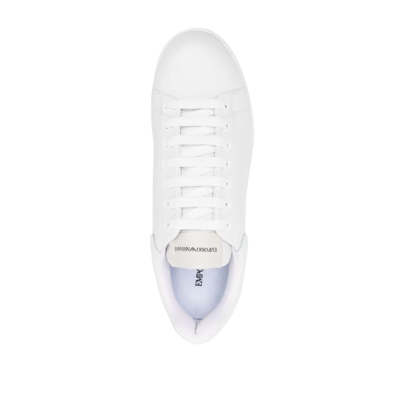 Emporio Armani leather low top sneakers