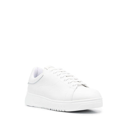 Emporio Armani leather low top sneakers