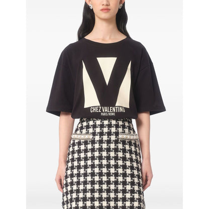 Valentino Chez-print T-shirt Topwear
