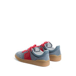 Valentino Garavani Upvillage Low Top Sneaker In Split Leather And Calfskin Nappa Leather Sneakers
