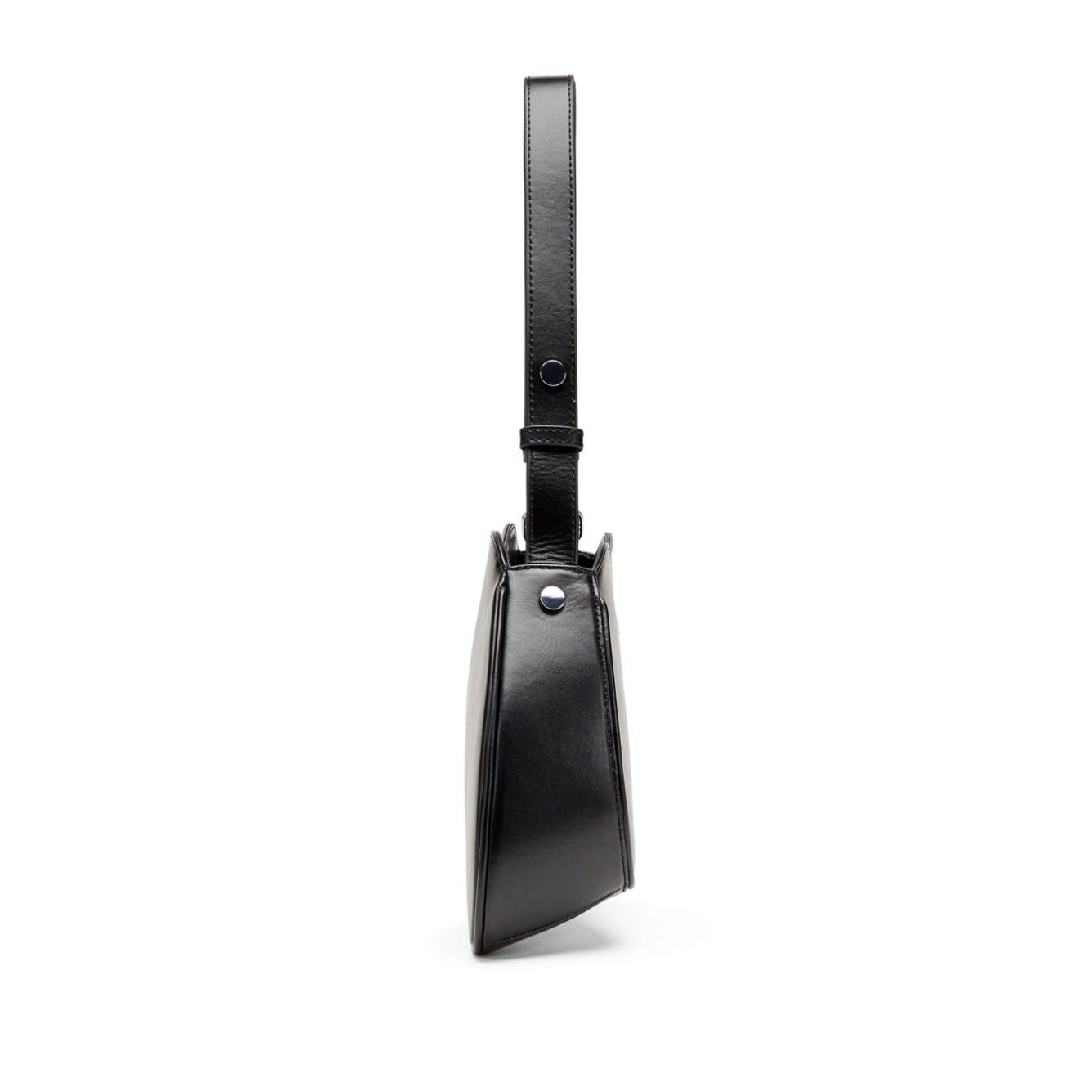 Diesel Play-Semi-gloss leather shoulder bag Shoulder