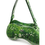 Diesel Play-Glossy shoulder bag with print Shoulder