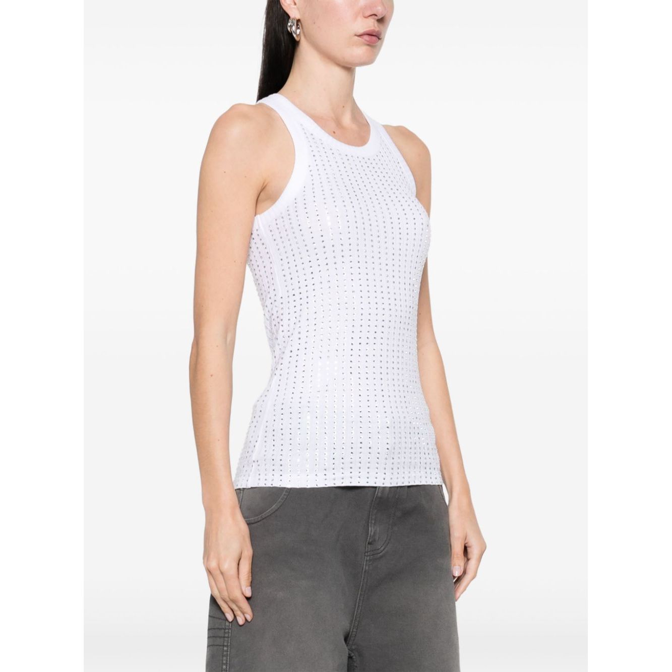 The Attico Top White Topwear