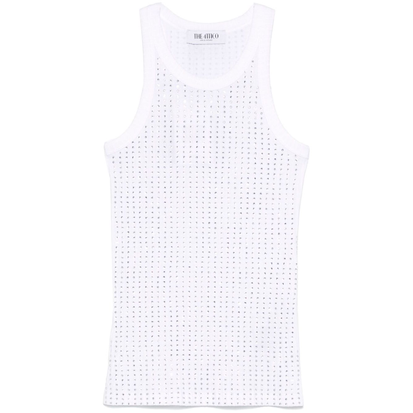 The Attico Top White Topwear