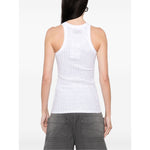 The Attico Top White Topwear
