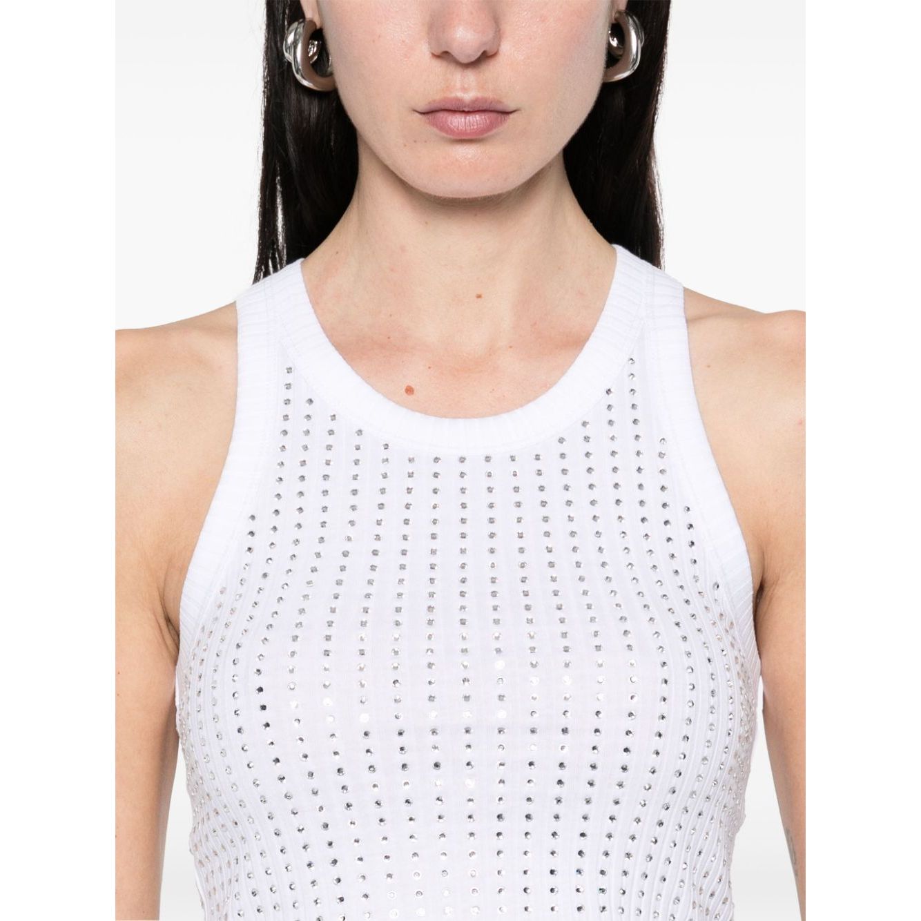 The Attico Top White Topwear