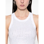 The Attico Top White Topwear