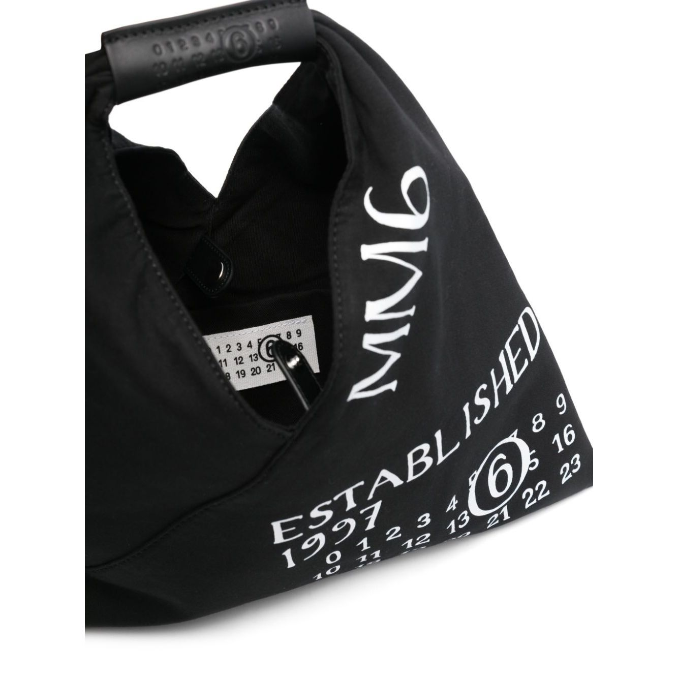 MM6 Maison Margiela Tote bag with number motif
