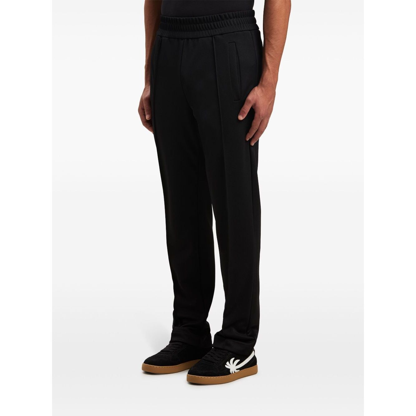 Palm Angels curved logo track pants