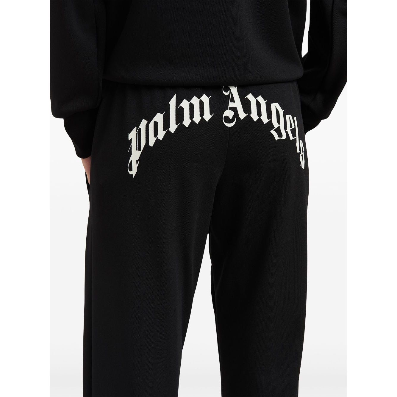 Palm Angels curved logo track pants Trousers