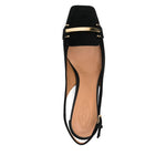 Tod's 50mm Suede Pumps with Back Strap XXW63L0JE10HR0B999-P25