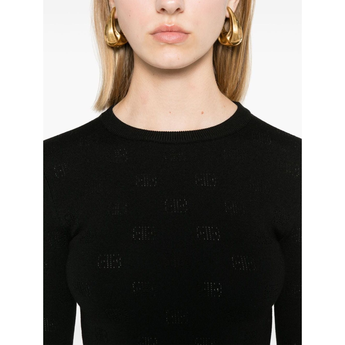 Balenciaga Sweaters Black