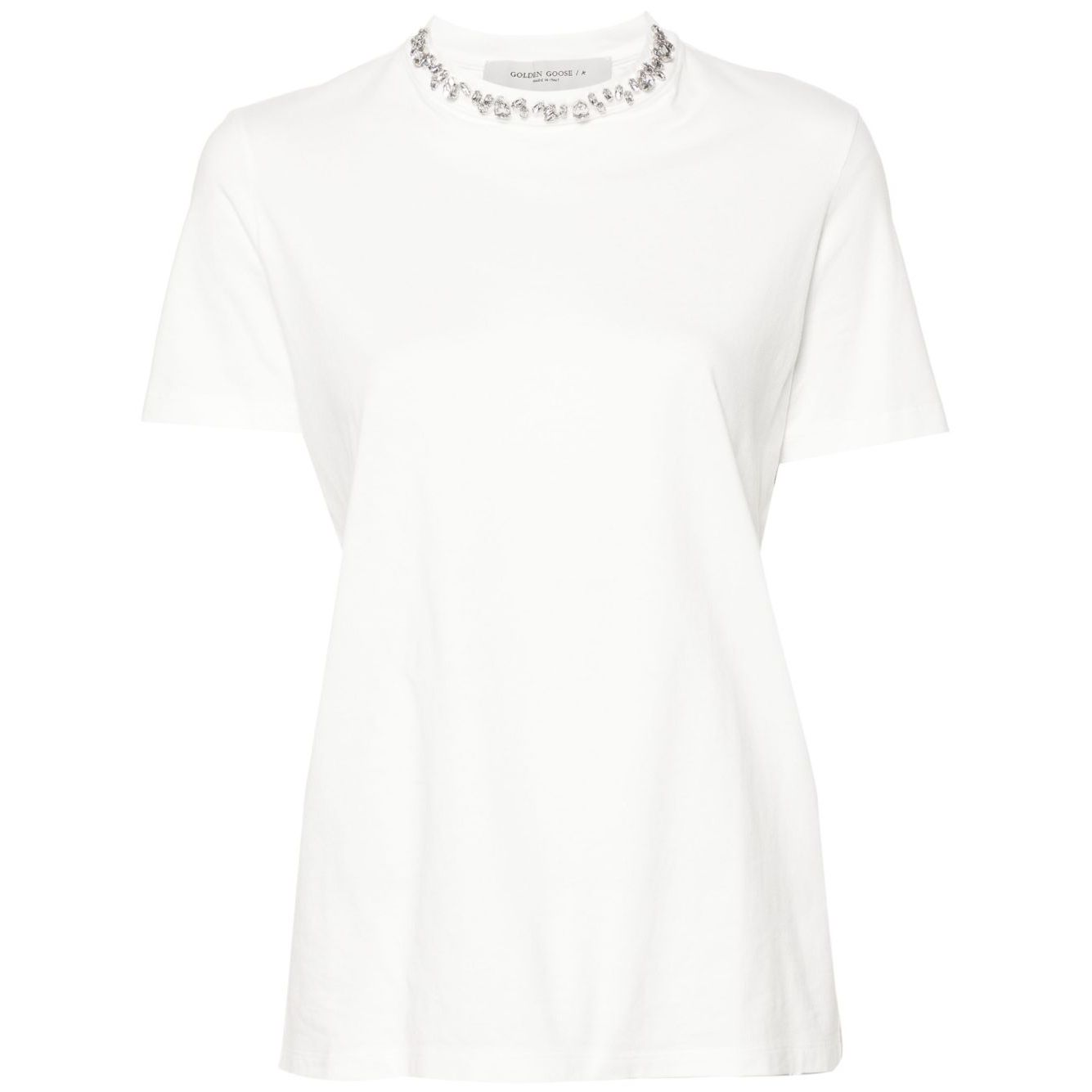 Golden Goose rhinestone-embellished Cotton T-shirt Topwear
