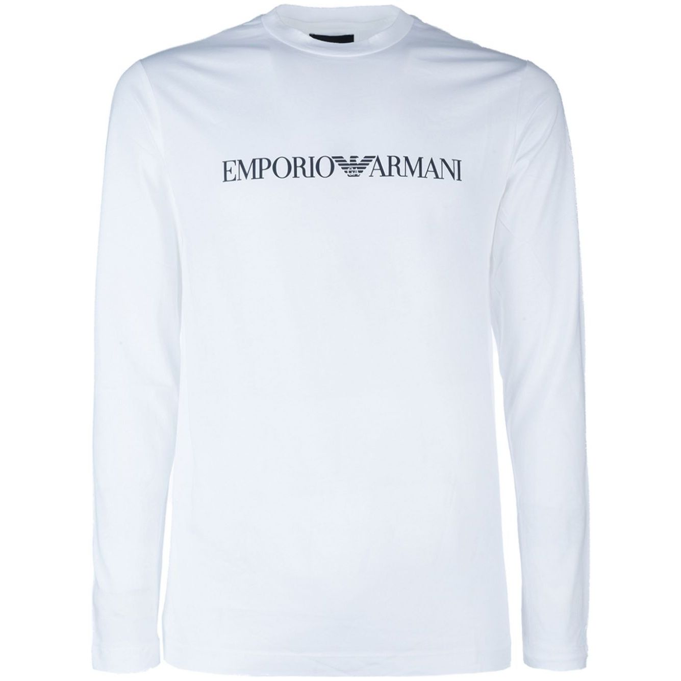 Emporio Armani logo print cotton T-shirt