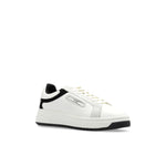 EMPORIO ARMANI EXCLUSIVE Emporio Armani Leather sneakers with suede details and eagle plaque Sneakers