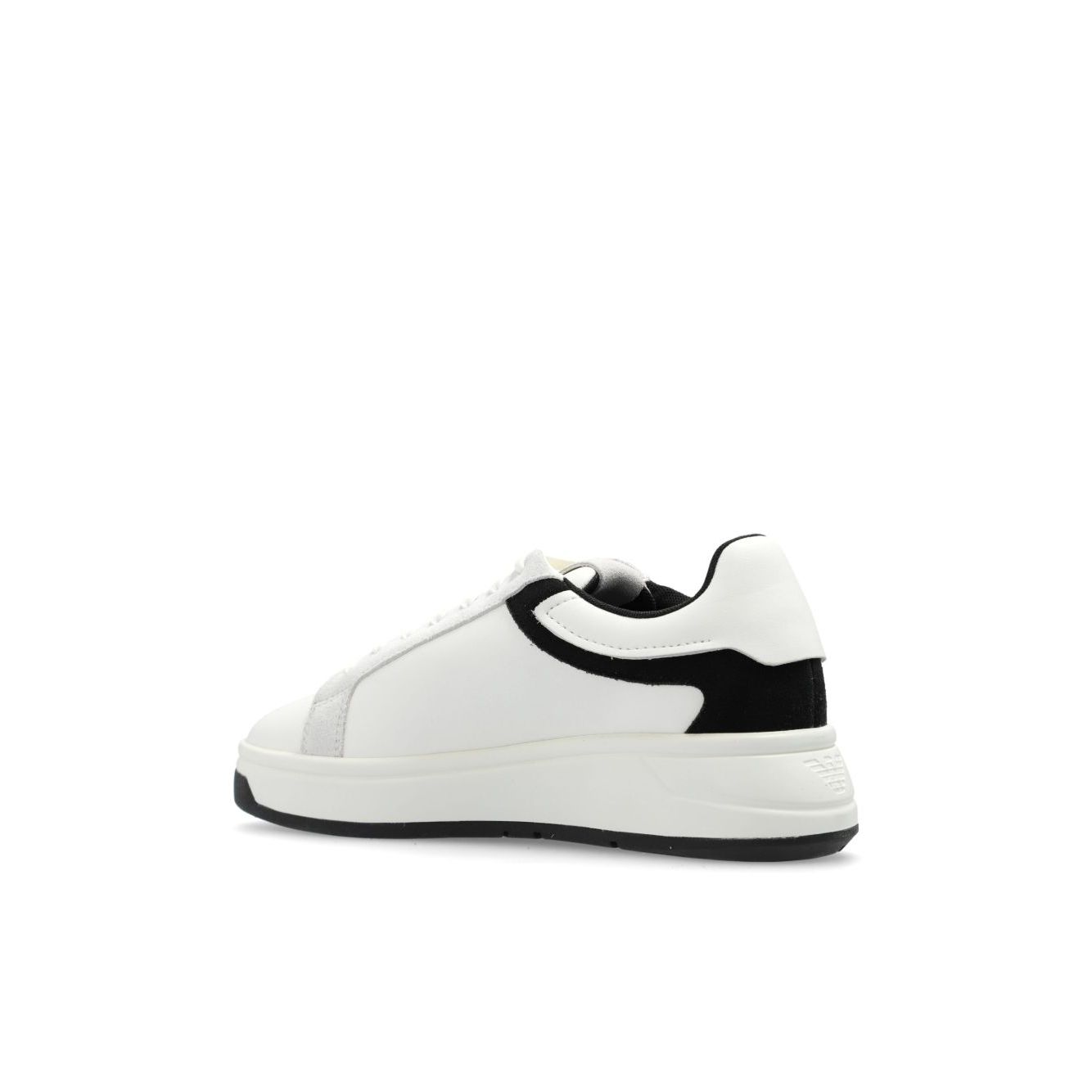 EMPORIO ARMANI EXCLUSIVE Emporio Armani Leather sneakers with suede details and eagle plaque Sneakers