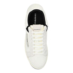 EMPORIO ARMANI EXCLUSIVE Emporio Armani Leather sneakers with suede details and eagle plaque Sneakers