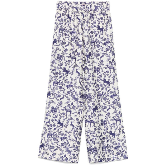 Alberto Biani printed trousers CC872SE318811-P25