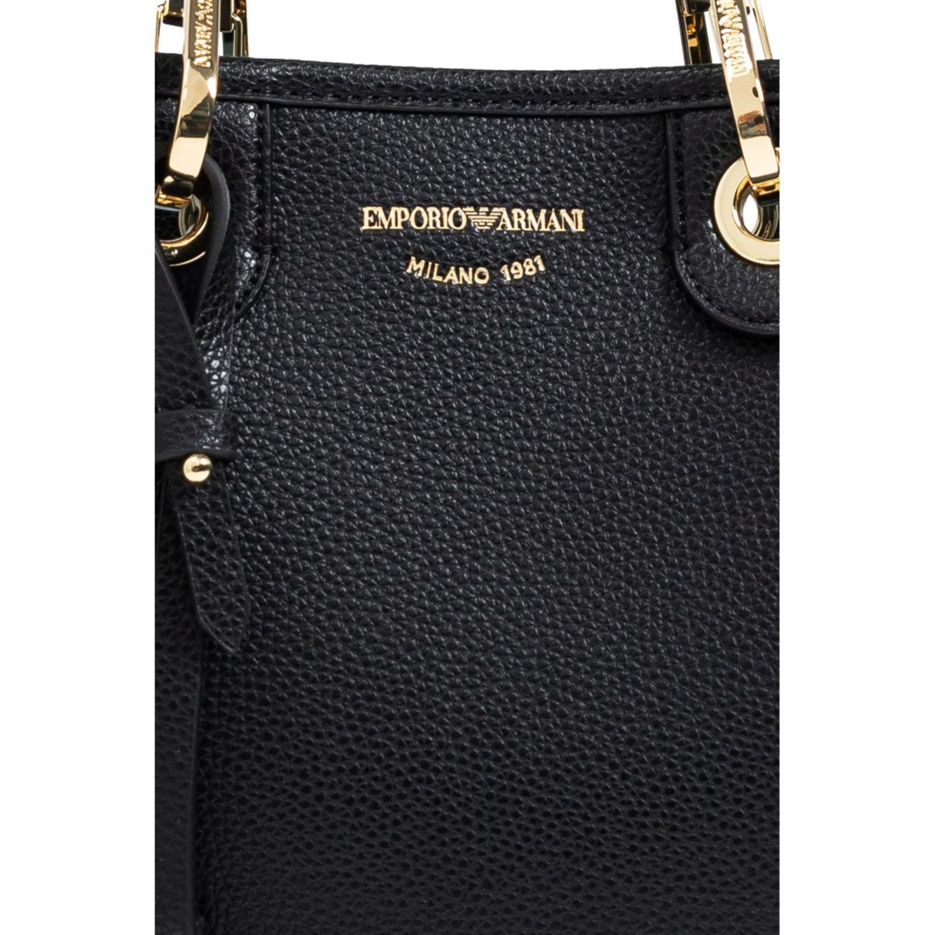 Emporio Armani Deer-print MyEA vertical shopper bag Shopper