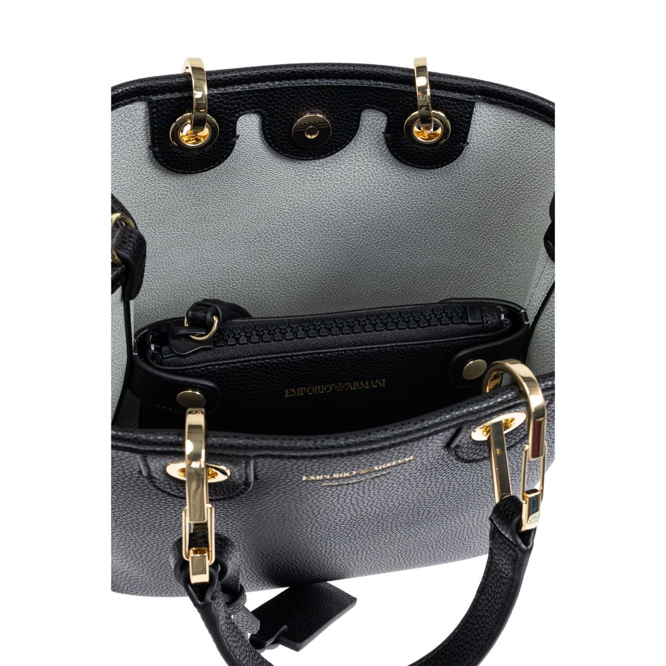 Emporio Armani Deer-print MyEA vertical shopper bag Shopper