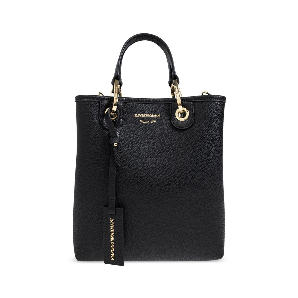 Emporio Armani Deer-print MyEA vertical shopper bag Shopper