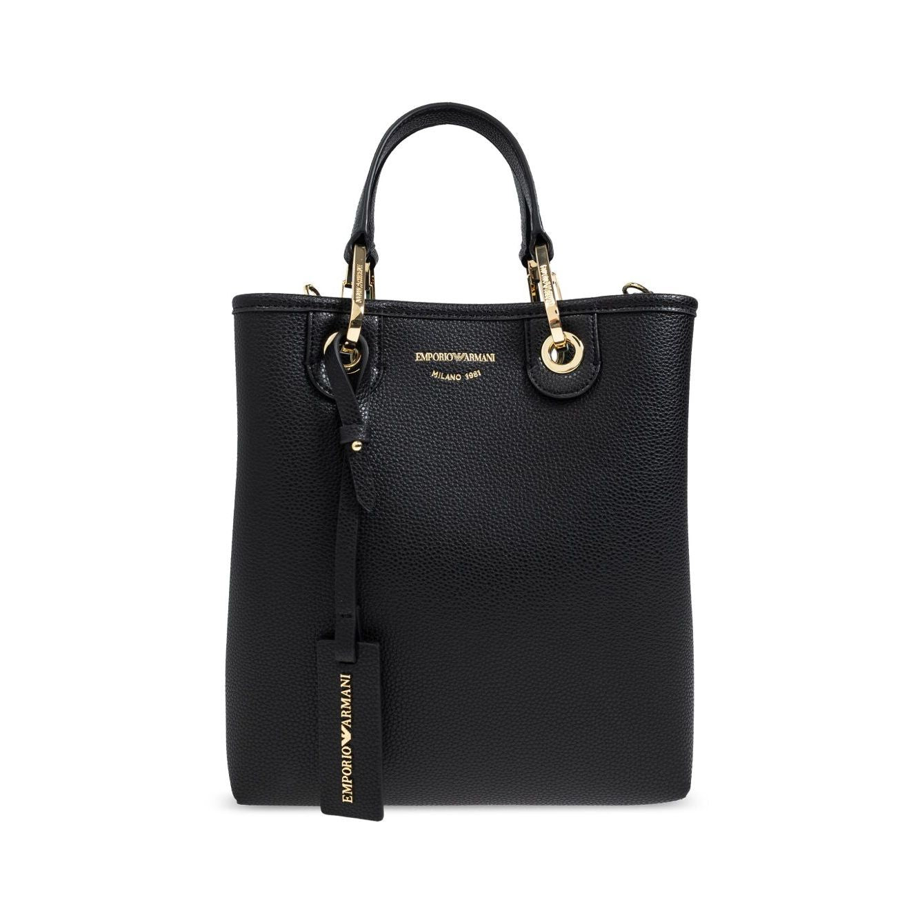 Emporio Armani Deer-print MyEA vertical shopper bag Shopper
