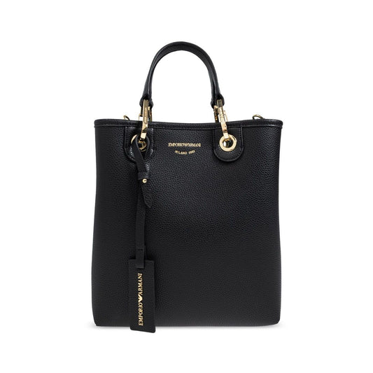 Emporio Armani Deer-print MyEA vertical shopper bag Shopper