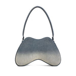Diesel double-d denim shoulder bag Shoulder