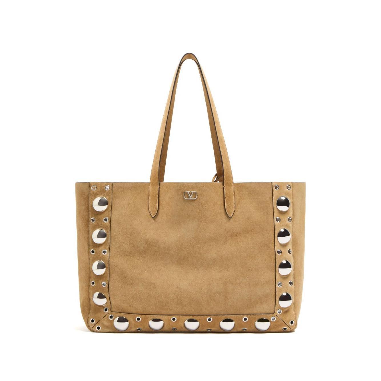 Front view with bag zipped and handles upright.