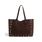 Valentino Garavani Medium Nellcôte Suede Shopping Bag Shopper