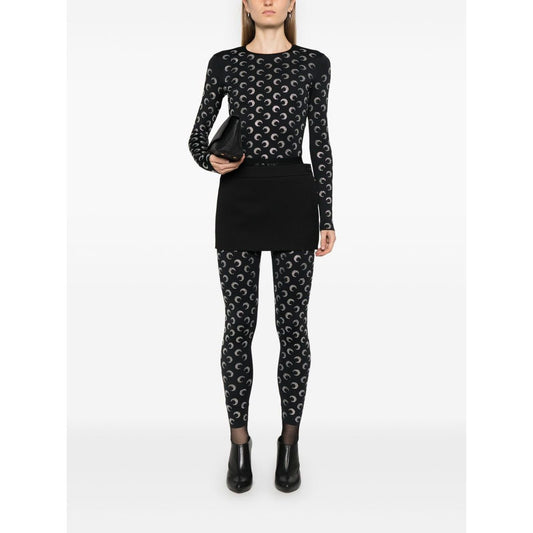 MARINE SERRE Top Black Topwear