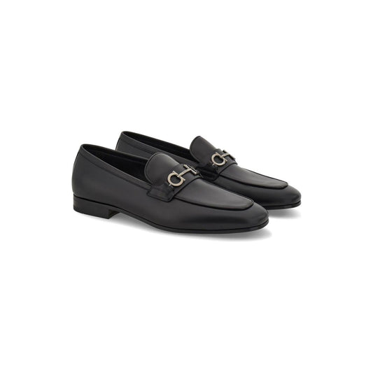 Ferragamo Gancini moccasins with applique