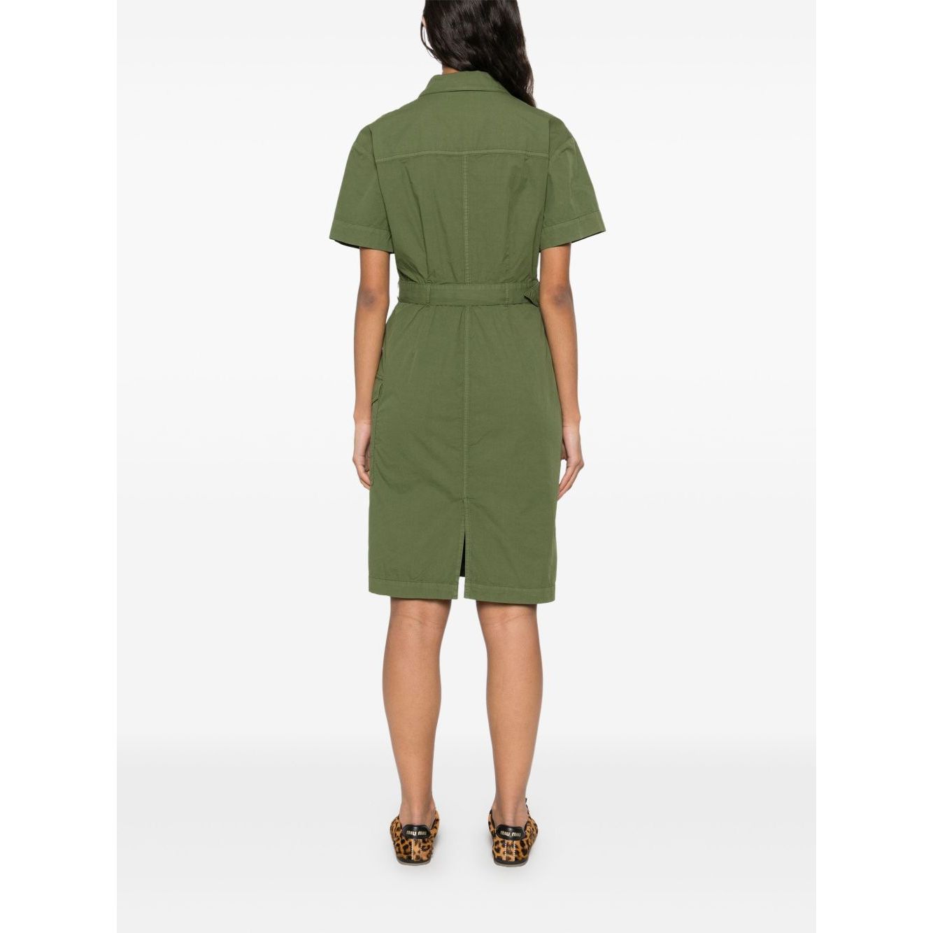 Woolrich belted waist shirt dress Dresses