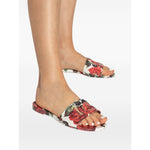 Dolce & Gabbana floral-print slides Sandals