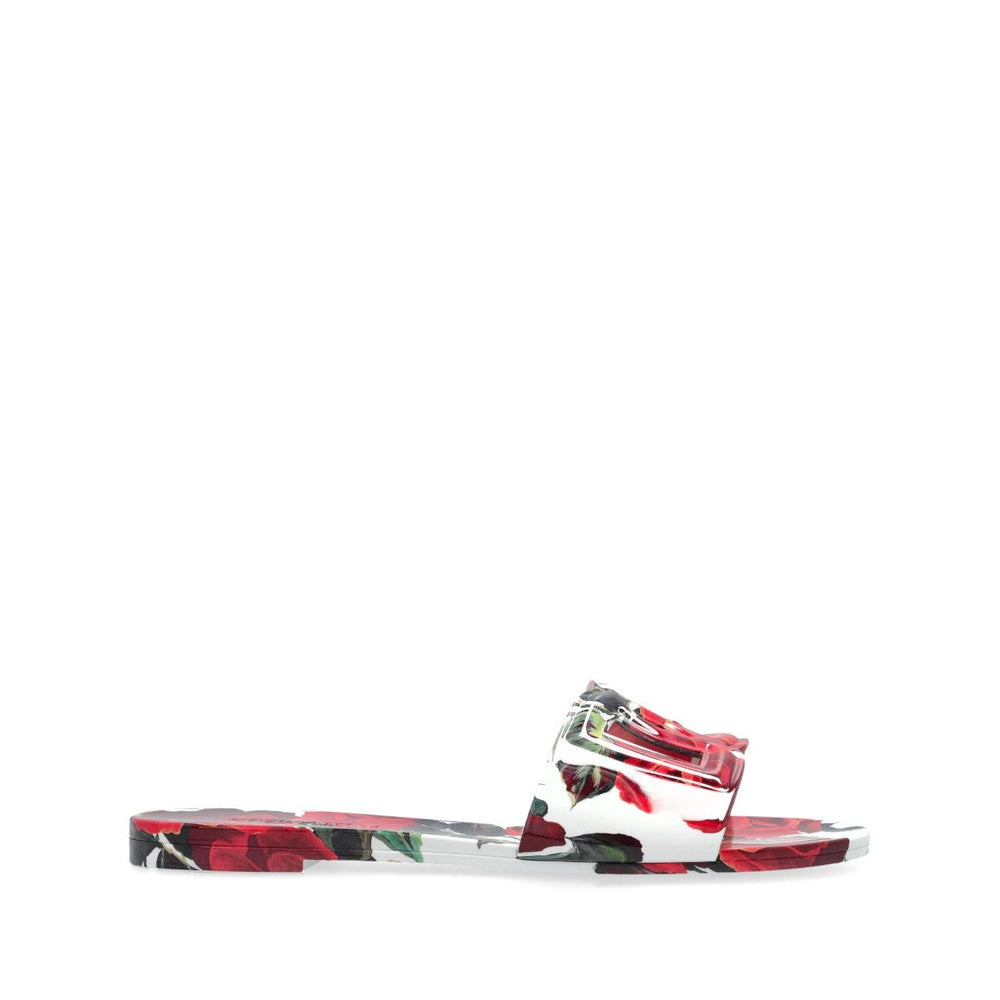Dolce & Gabbana floral-print slides Sandals