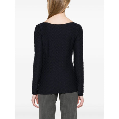 Emporio Armani textured top
