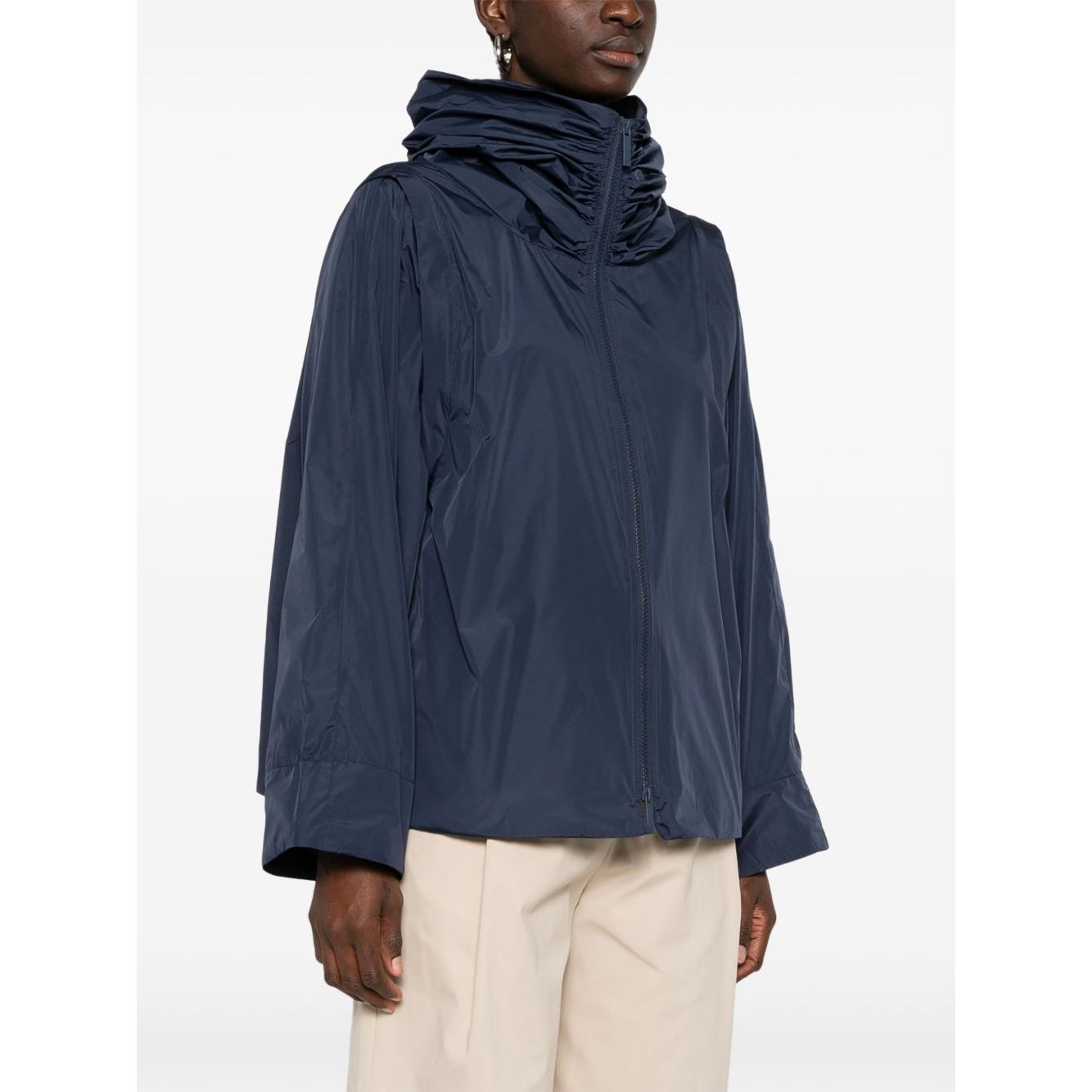 Emporio Armani Hooded blouson jacket