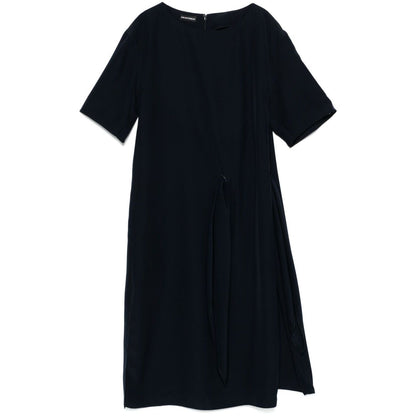Emporio Armani Short dress with side knot