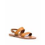 K Jacques St Tropez Sandals Leather Brown Sandals