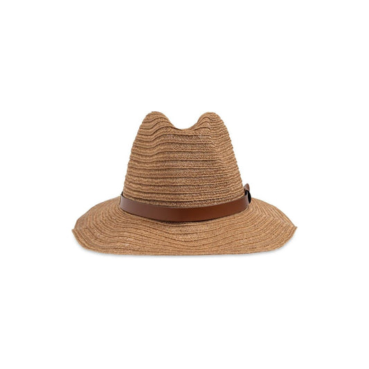 Emporio Armani Hats Leather Brown