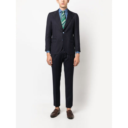 FINAMORE 1925 NAPOLI Shirts Clear Blue Shirts