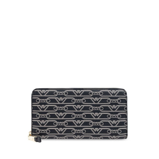 Emporio Armani Allover logo continental wallet Wallets