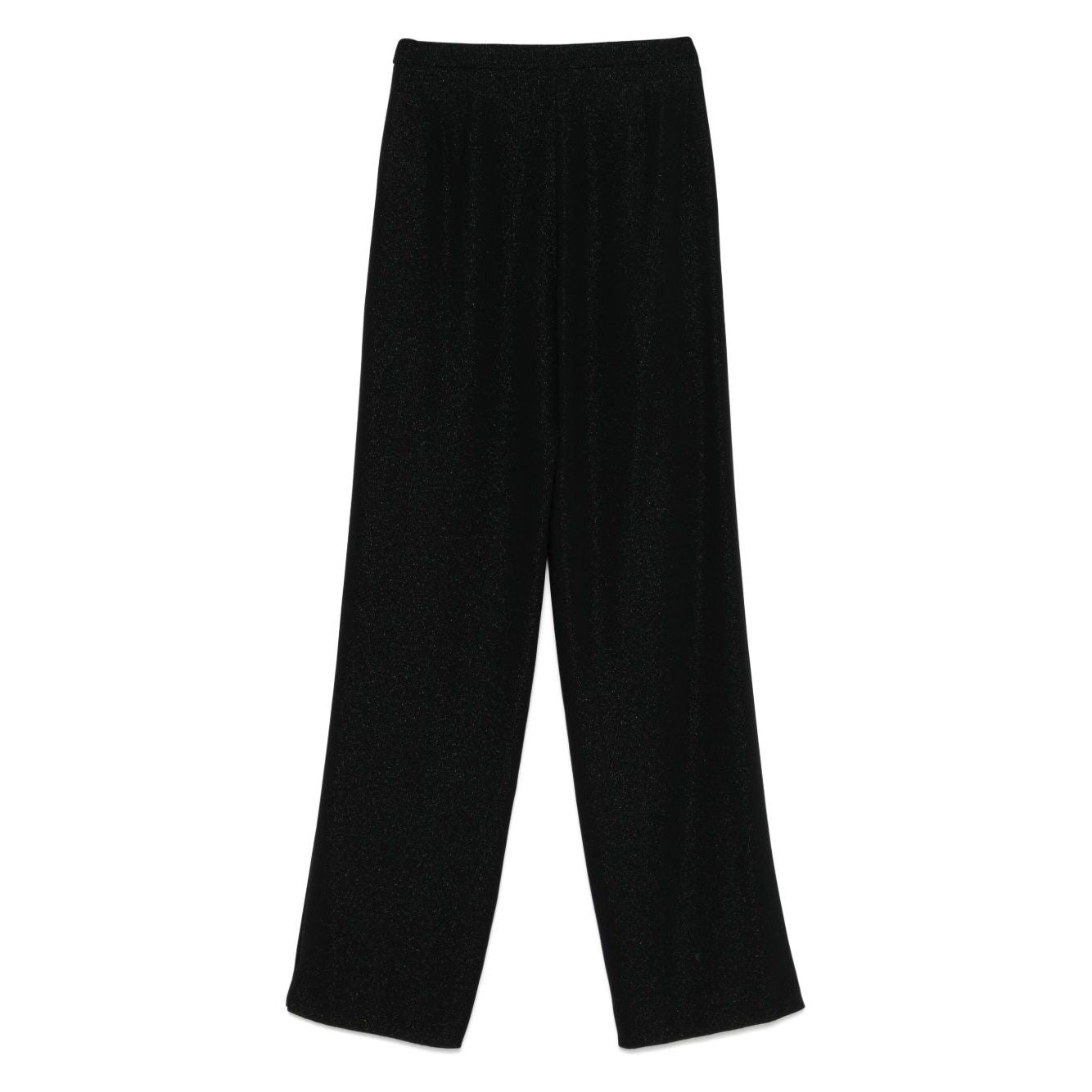 Emporio Armani herringbone-jacquard trousers