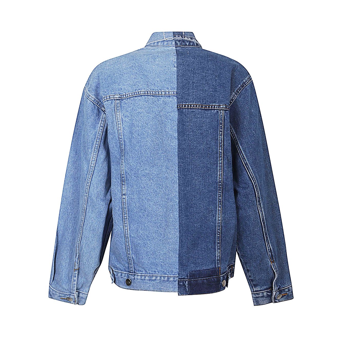 E.L.V. DENIM Coats Blue