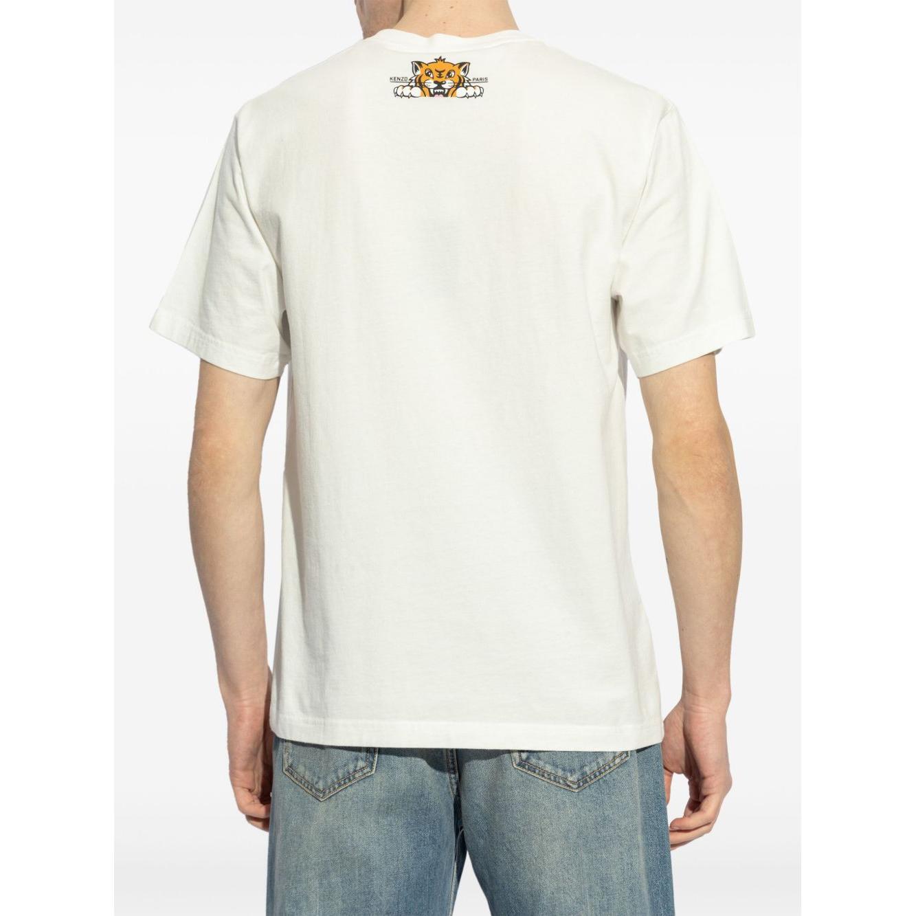 Kenzo T-shirts and Polos White FF55TS5334SG02-P25