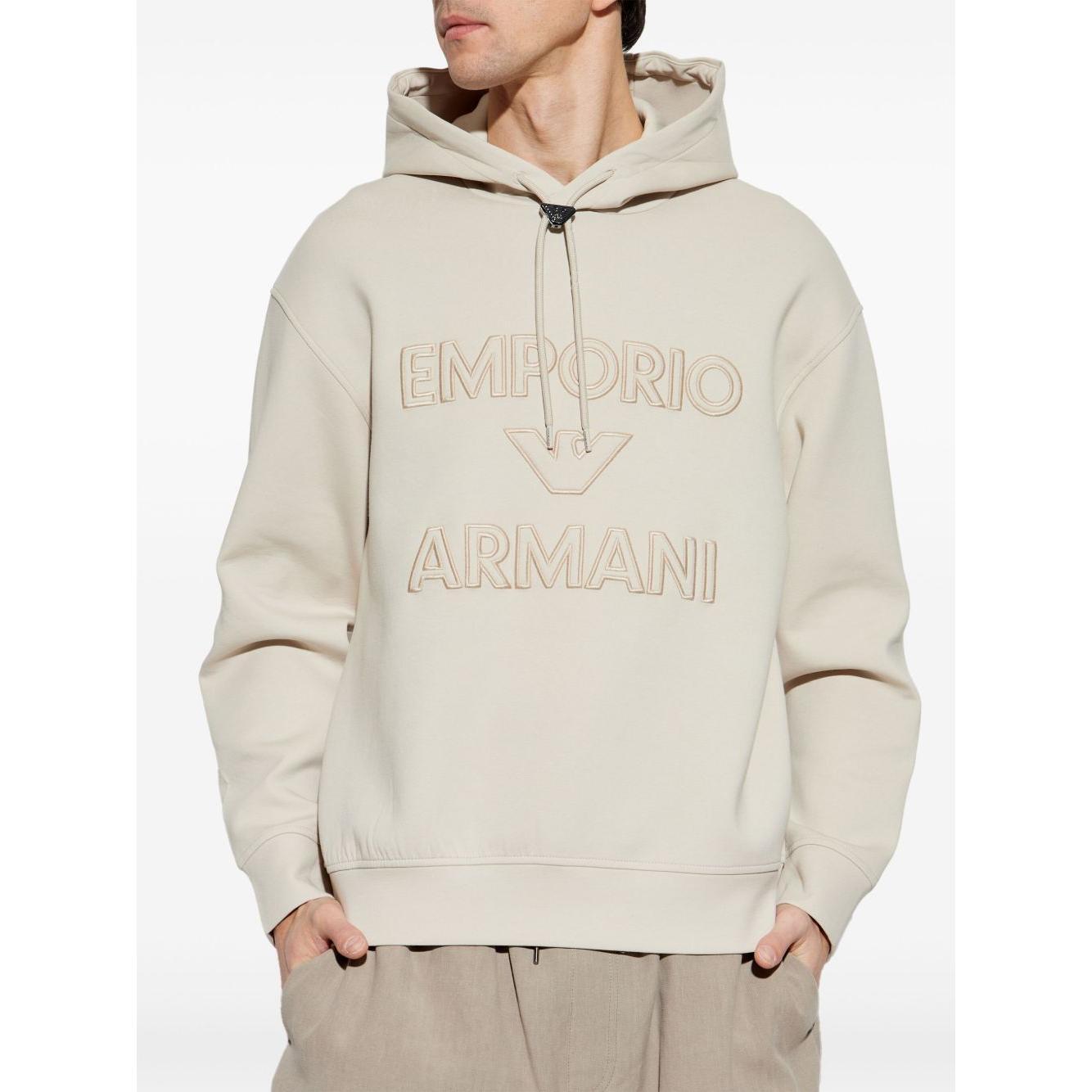 Emporio Armani Sweaters Beige