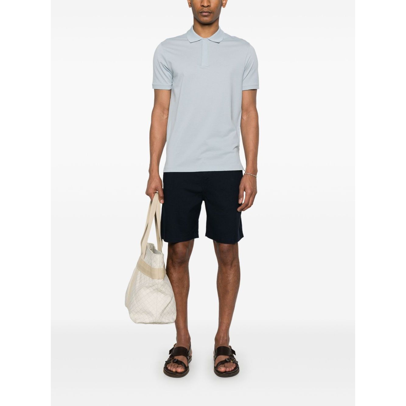 EMPORIO ARMANI CAPSULE T-shirts and Polos Clear Blue