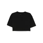 Emporio Armani crewneck crop top Topwear