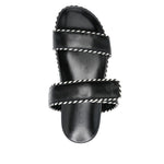 EMPORIO ARMANI EXCLUSIVE Emporio Armani Sandals with nappa strap and two-tone profiles Sandals