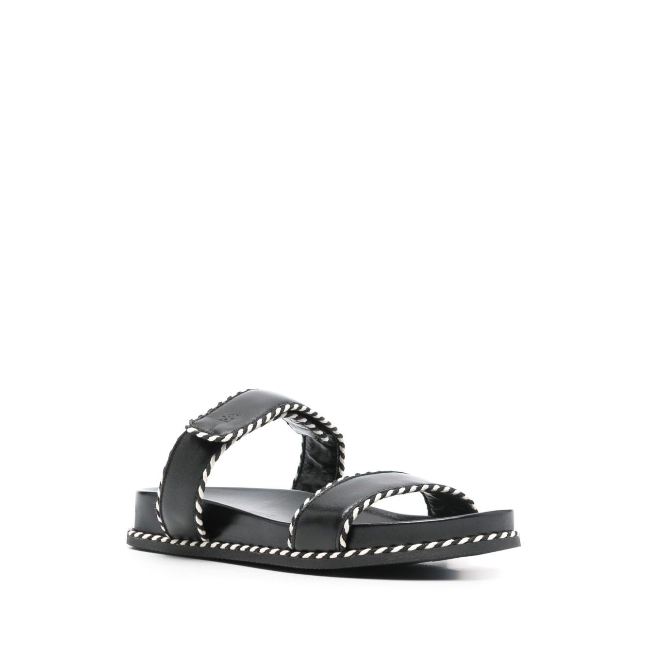 EMPORIO ARMANI EXCLUSIVE Emporio Armani Sandals with nappa strap and two-tone profiles Sandals